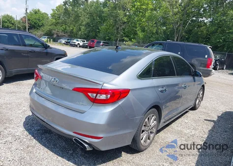 2016 Hyundai Sonata Limited из США, поврежденный, VIN 5NPE34AF5GH411821